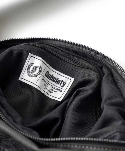 Subciety(サブサエティ)の「Ordinary days shoulder bag(ショルダーバッグ・メンズ・ブラック/ブラック系その他2/ブラック系その他3・FREE)」の9枚目の写真