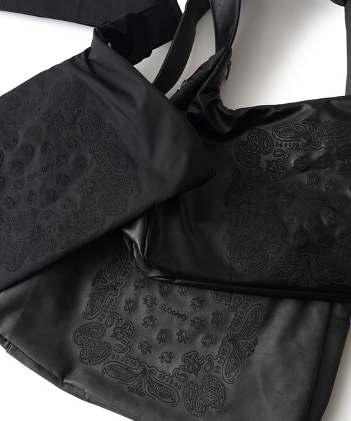 Subciety(サブサエティ)の「Ordinary days shoulder bag(ショルダーバッグ・メンズ・ブラック/ブラック系その他2/ブラック系その他3・FREE)」の11枚目の写真