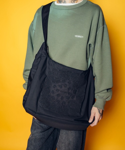 Subciety(サブサエティ)の「Ordinary days shoulder bag(ショルダーバッグ・メンズ・ブラック/ブラック系その他2/ブラック系その他3・FREE)」の13枚目の写真