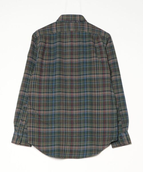 クラシック フィット チェック ブラッシュド フランネル シャツ