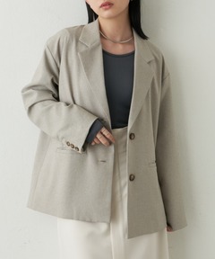 ジャケット・アウター UND ELSA BIJOU WOOL JACKET セール】UND ELSA BIJOU WOOL JACKET（テーラードジャケット）｜Ameri