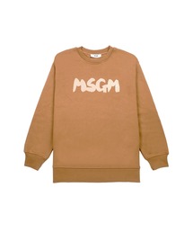 MSGM KIDS（エムエスジーエムキッズ）の「MSGM KIDS NEWブラッシュストロークロゴ スウェットシャツ（スウェット）」