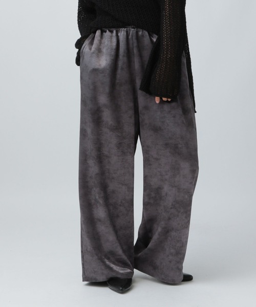 LEPSIM(レプシィム)の「むら柄イージーパンツ 579667(その他パンツ・レディース・キャメル/アイボリー/チャコールグレー・FREE)」の22枚目の写真