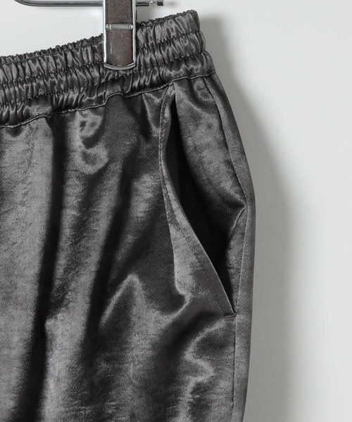 LEPSIM(レプシィム)の「むら柄イージーパンツ 579667(その他パンツ・レディース・キャメル/アイボリー/チャコールグレー・FREE)」の10枚目の写真