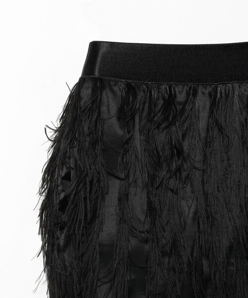 Demi-Luxe BEAMS（デミルクス ビームス）の「【1/1値下げ】フェザー ジャガード ドレス スカート .M（スカート・レディース・ブラック・38/36）」の13枚目の写真