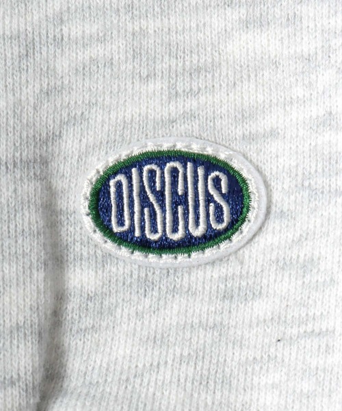 DISCUS ATHLETIC(ディスカス アスレチック)の「DISCUS ATHLETIC(ディスカスアスレチック)カレッジロゴアップリケ USAコットン ヘビーウェイトスウェットジップパーカー ユニセックス(パーカー・メンズ・ブラック/アッシュグレー/ブラウン・M/L/XL)」の6枚目の写真