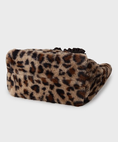 THE SHOP TK （ザ ショップ ティーケー ）の「フリルハンドルフェイクファーバッグ（トートバッグ・レディース・ブラウン系その他/キャメル/スミクロ・00）」の12枚目の写真