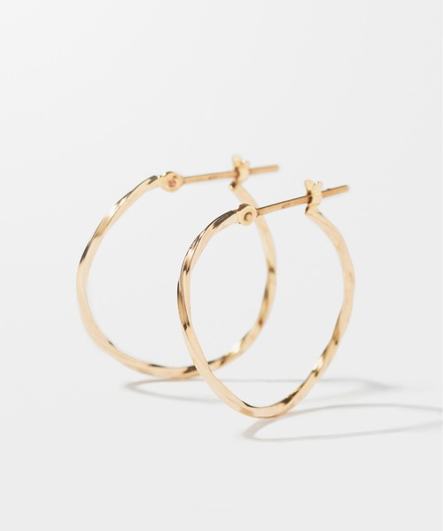 セール】K10 フープ ピアス（ピアス（両耳用））｜Jewel closet by