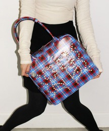 HEY!MrsROSE（ヘイミセスローズ）の「【HEY! Mrs ROSE】Rhinestone Boston（ボストンバッグ）」