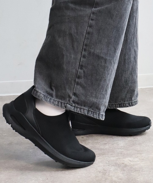 THE NORTH FACE（ザノースフェイス）の「【THE NORTH FACE/ザノースフェイス】 UR KNIT SLIP-ON / URニット スリッポン シューズ（スリッポン・メンズ・ブラック・25.5cm/26cm/26.5cm/27cm/27.5cm/28cm）」の10枚目の写真