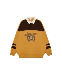 A BATHING APE（アベイシングエイプ）スウェット イエロー×ブラック ☆EM0970 ア ベイシング エイプ スウェット シャーク 03 (5772