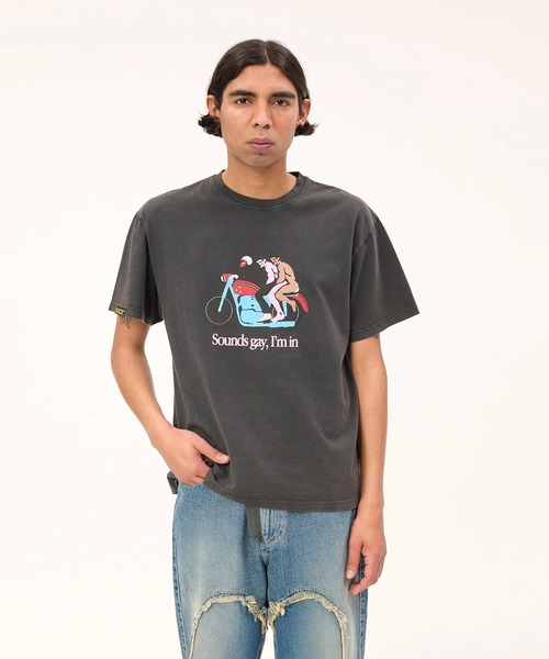 Sounds Gay Were In（Tシャツ/カットソー）｜Carne Bollente