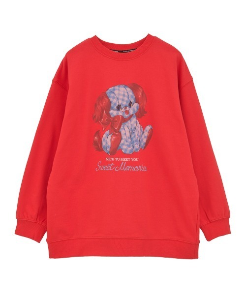 Candy Stripper(キャンディストリッパー)の「SWEET MEMORIES SWEAT ワンピース(スウェット・レディース・ブラック/レッド/ピンク/オフホワイト・FREE)」の21枚目の写真