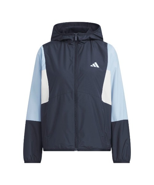 adidas（アディダス）の「アディダス adidas トラム ルーズフィット カラー ブロッキング ウインドブレーカー ジャケット（ナイロンジャケット・レディース・ネイビー/ブラック/グレー・XL/S/L/M）」の16枚目の写真
