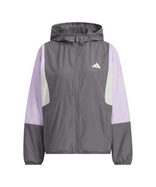 adidas（アディダス）の「アディダス adidas トラム ルーズフィット カラー ブロッキング ウインドブレーカー ジャケット（ナイロンジャケット・レディース・ネイビー/ブラック/グレー・XL/S/L/M）」の18枚目の写真