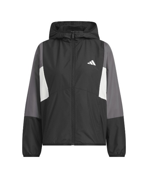 adidas（アディダス）の「アディダス adidas トラム ルーズフィット カラー ブロッキング ウインドブレーカー ジャケット（ナイロンジャケット・レディース・ネイビー/ブラック/グレー・XL/S/L/M）」の17枚目の写真