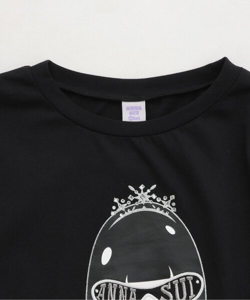 ANNA SUI mini(アナスイ・ミニ)の「【LADIES】アストロANNA長袖Tシャツ(Tシャツ/カットソー・レディース・オフホワイト/ブラック・F)」の4枚目の写真