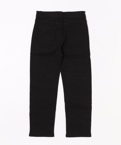 TONE SELECT WEAR(トーンセレクトウェア)の「【URGE:】ハイウエスト クロップド パンツ(デニムパンツ・レディース・ブラック/ホワイト/チャコールグレー・LARGE/MEDIUM/SMALL/X-SMALL/X-LARGE)」の4枚目の写真
