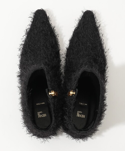 HENRI EN VARGO（ヘンリエンヴァーゴ）の「HENRI EN VARGO CAROLINE ショートブーツ（ブーツ・レディース・ブラック・36/38/37）」の8枚目の写真