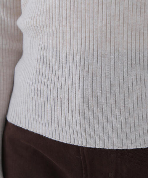 NATURAL BEAUTY BASIC(ナチュラルビューティーベーシック)の「◇フロントリボンニット(ニット/セーター・レディース・オフホワイト/グレー/ブラック・FREE)」の10枚目の写真