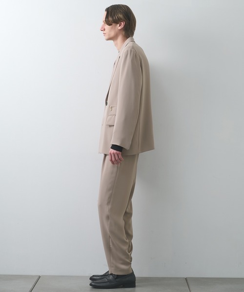 CULLNI(クルニ)の「【CULLNI】別注 Tailored JKT(テーラードジャケット・メンズ・ブラック/ネイビー/モカ・1/2)」の8枚目の写真