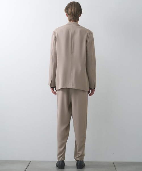 CULLNI(クルニ)の「【CULLNI】別注 Tailored JKT(テーラードジャケット・メンズ・ブラック/ネイビー/モカ・1/2)」の9枚目の写真