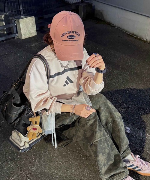 Flugge（フラッジー）の「1989 baseballキャップ（キャップ・レディース・ピンク/ブラック・FREE）」の9枚目の写真