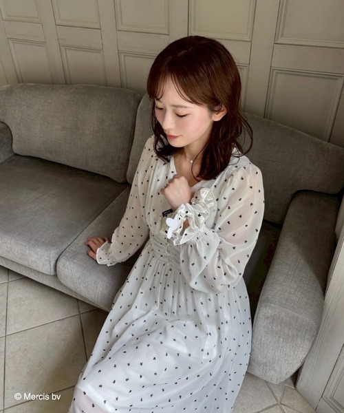 MIIA（ミーア）の「miffy 総柄パールシュシュ（ショルダーバッグ・レディース・ブラック/ブルー/ベージュ・FREE）」の15枚目の写真