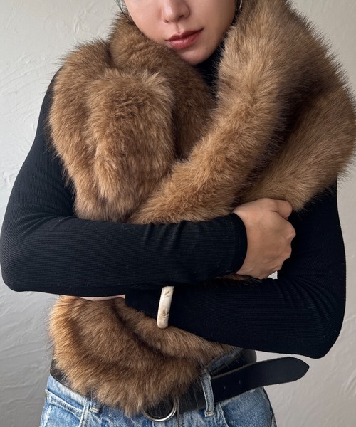 フェイクファーストール（ストール/ショール）｜deux amour