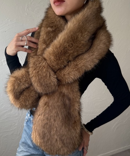 セール】フェイクファーストール（ストール/ショール）｜deux amour