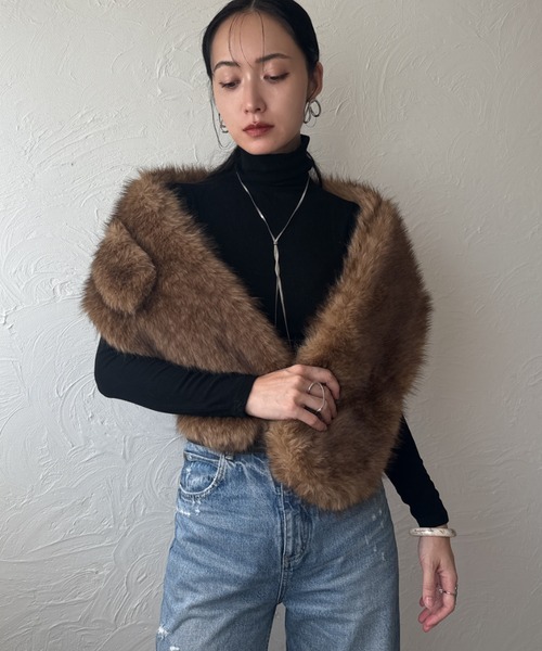 フェイクファーストール（ストール/ショール）｜deux amour