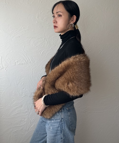 フェイクファーストール（ストール/ショール）｜deux amour