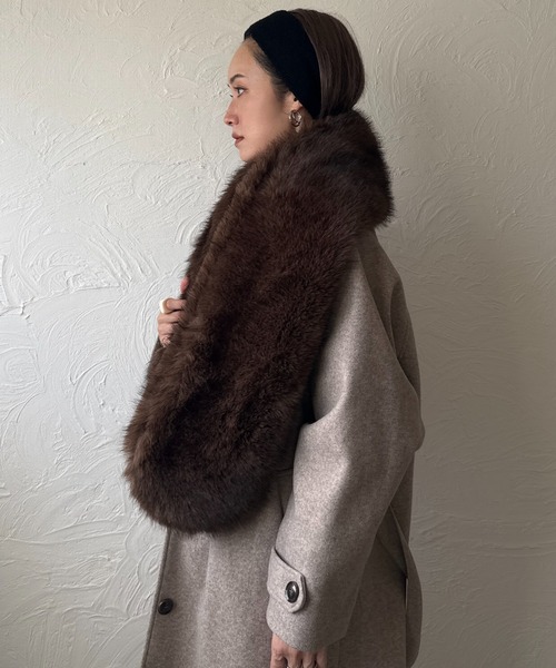 フェイクファーストール（ストール/ショール）｜deux amour