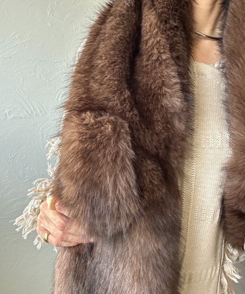 フェイクファーストール（ストール/ショール）｜deux amour