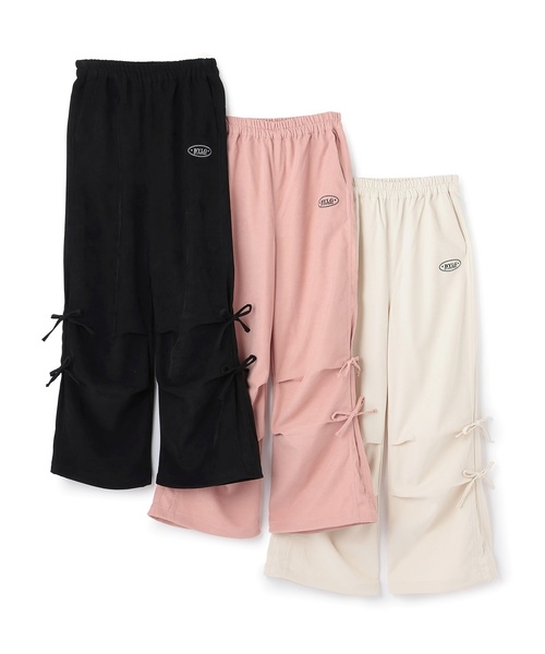 by LOVEiT（バイラビット）の「リボンパラシュートパンツ（その他パンツ・キッズ・アイボリー/ピンク/ブラック・130cm/160cm/120cm/150cm/140cm）」の8枚目の写真