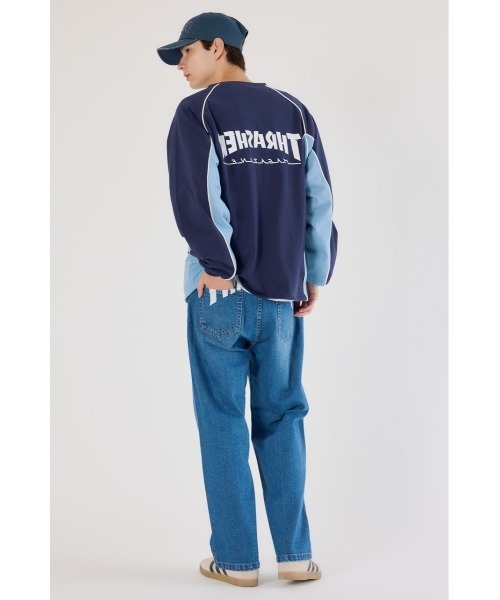 RODEO CROWNS WIDE BOWL（ロデオクラウンズワイドボウル）の「THRASHER GAME L/S Tシャツ（Tシャツ/カットソー・レディース・オフホワイト/ブラック/ネイビー・FREE）」の21枚目の写真