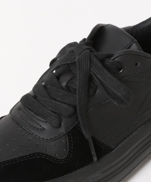 GLOBAL WORK(グローバルワーク)の「エアかるボリュームスニーカー/591542(スニーカー・レディース・ブラック/ベージュ/オフホワイト・MEDIUM/LARGE)」の9枚目の写真