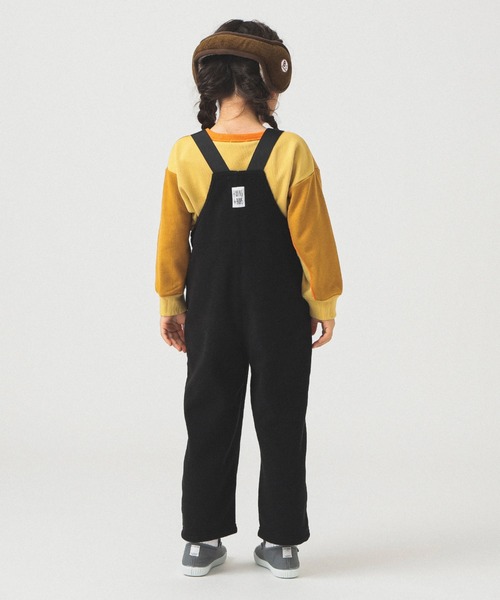 B:MING by BEAMS（ビーミングバイビームス）の「フリース カバーオール 2025FW（100～140cm）（サロペット/オーバーオール・キッズ・チャコールグレー/ブラック・100/110/140/120/130）」の17枚目の写真