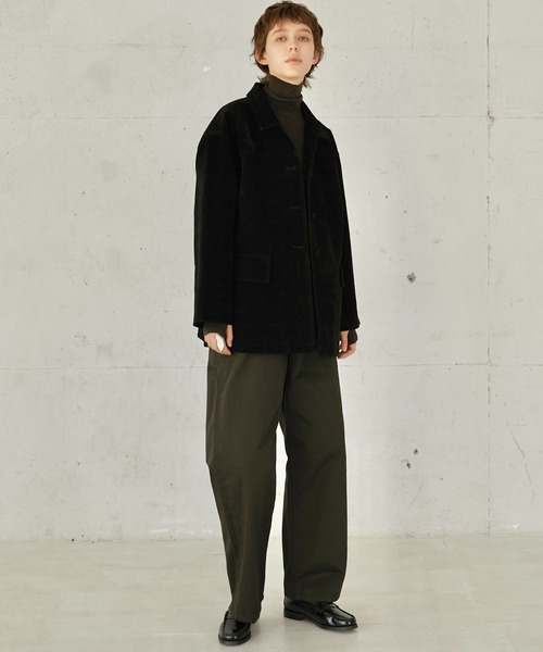 eco suede cover all/エコスウェードカバーオール　トゥデイフル LA PEAU DE GEM】eco suede cover all/エコスウェードカバーオール