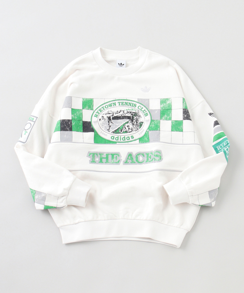 adidas アディダス　アーカイブ　コート　スウェットシャツ　トレーナー セール】adidas / アディダス アーカイブ コート スウェットシャツ