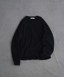 PUBLIC TOKYO（パブリックトウキョウ）の「PUBLIC SWEATノンリブソフトバルーンスウェット　/トレーナー/ウォッシャブル/レイヤード/プルオーバー/ストレッチ/伸縮性（スウェット）」