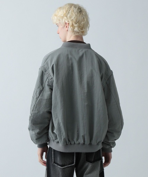 HARE(ハレ)の「ユーティリティZIP-MA-1(HARE)(MA-1・メンズ・ブラック/グリーン・FREE)」の17枚目の写真