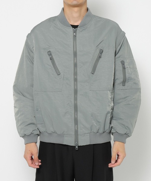 HARE(ハレ)の「ユーティリティZIP-MA-1(HARE)(MA-1・メンズ・ブラック/グリーン・FREE)」の20枚目の写真