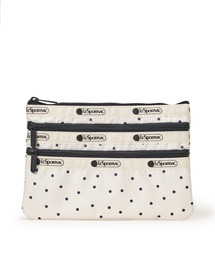 LeSportsac キルティングポーチ ホワイト LeSportsac｜レスポートサックのポーチ（ホワイト/白色系）通販 - ZOZOTOWN