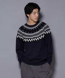 NANO universe | モールヤーンノルディックニット(ニット/セーター)