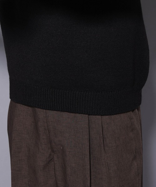 NANO universe(ナノユニバース)の「モールヤーンノルディックニット(ニット/セーター・メンズ・ブラック/ネイビー/ブラウン・L/M)」の22枚目の写真