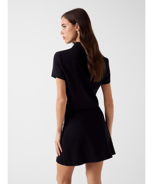 Guess（ゲス）の「OLGA Short Sleeves Top 半袖シャツ（シャツ/ブラウス・レディース・ブラック・MEDIUM/X-SMALL/SMALL）」の2枚目の写真