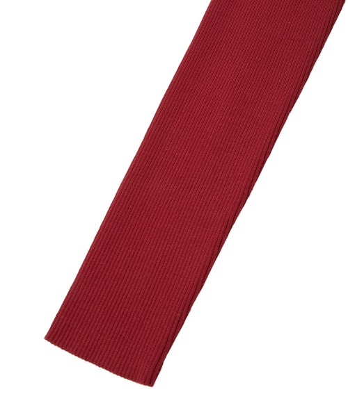 YECCA VECCA（イェッカヴェッカ）の「バルーンヘムドッキングニット（ニット/セーター・レディース・グレー/レッド/ブラック・FREE）」の22枚目の写真