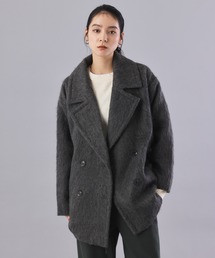 Muscat（マスカット）の「シャギー ミドルダブルコクーンコート（その他アウター）」