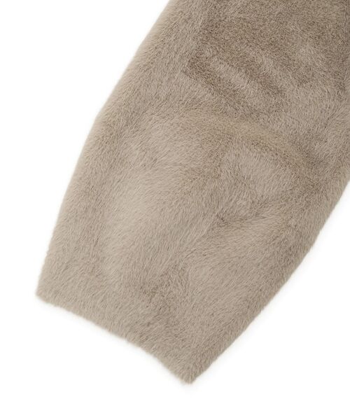 YECCA VECCA（イェッカヴェッカ）の「ボリューム袖フェイクファーコート（その他アウター・レディース・モカ/ライトベージュ・FREE）」の8枚目の写真